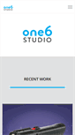 Mobile Screenshot of one6studio.com